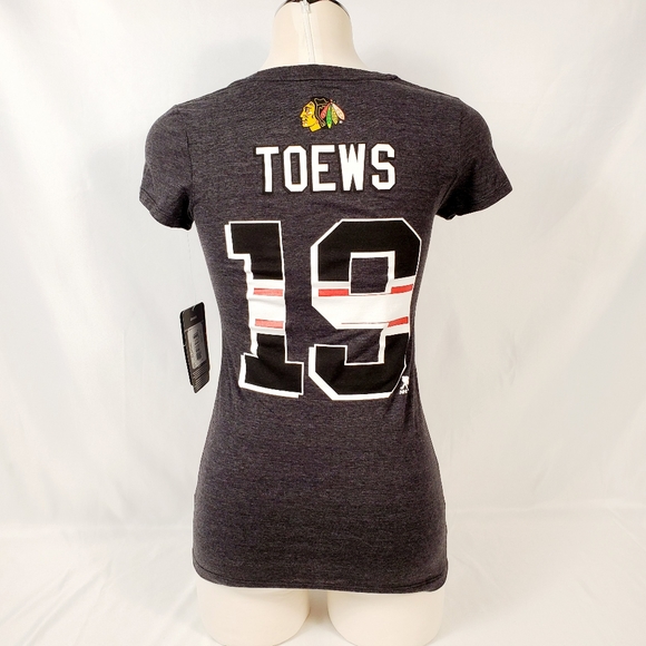 Official NHL Chicago Blackhawks #19 Toews T-Shirt - Picture 4 of 11